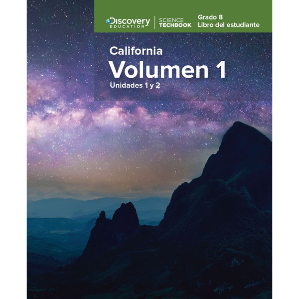 Spanish Science Handbook.pdf CA Spanish Science Techbook Grade 8 Vol. 1 - DiscoveryEdStore